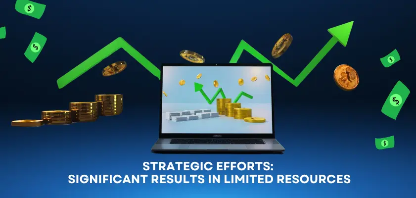 Strategic efforts: Significant Results in Limited resources