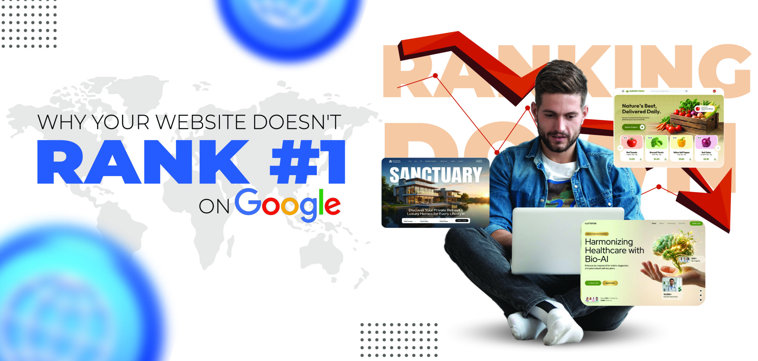 website doesn't rank on google