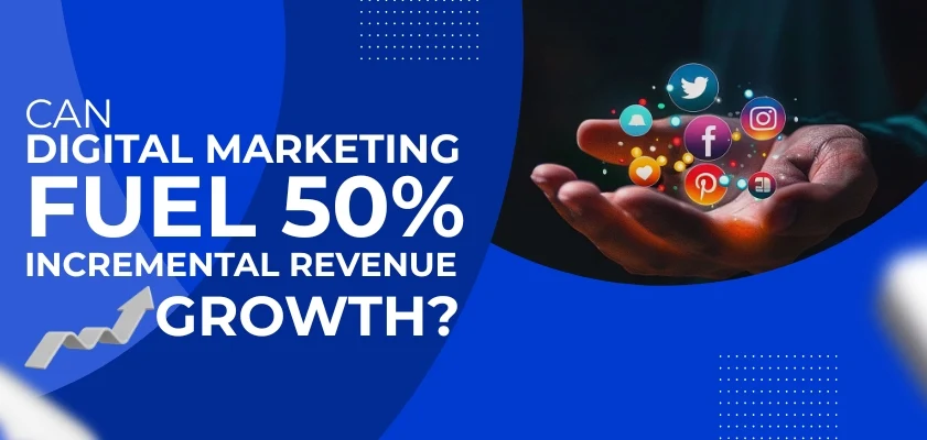 can digital marketing fuel 50% incremental revenue growth.